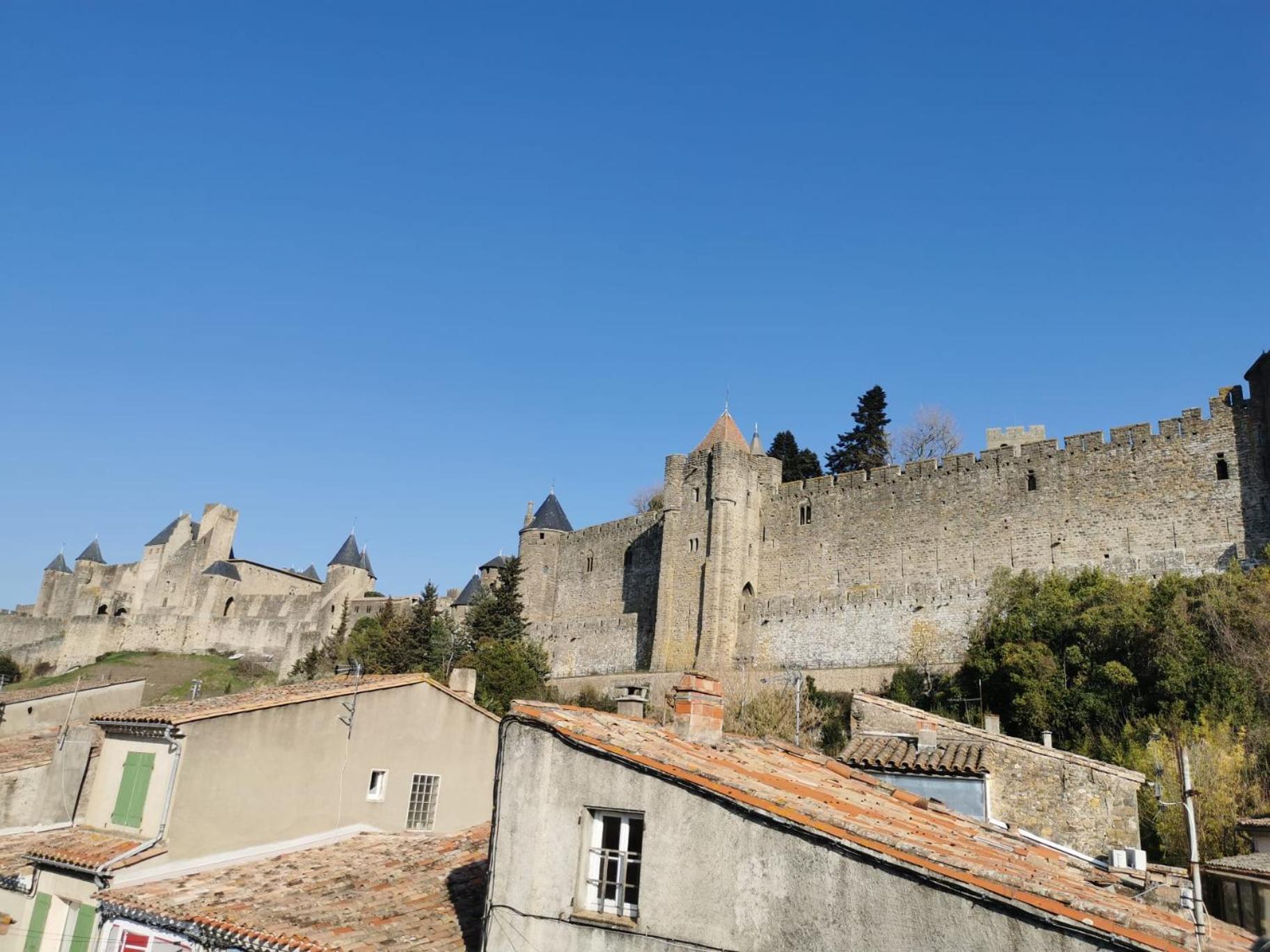 Cite Medievale- Le Remp'Art - Tout Confort - Acces Direct Pietons - Parking Gratuit Carcassonne Esterno foto