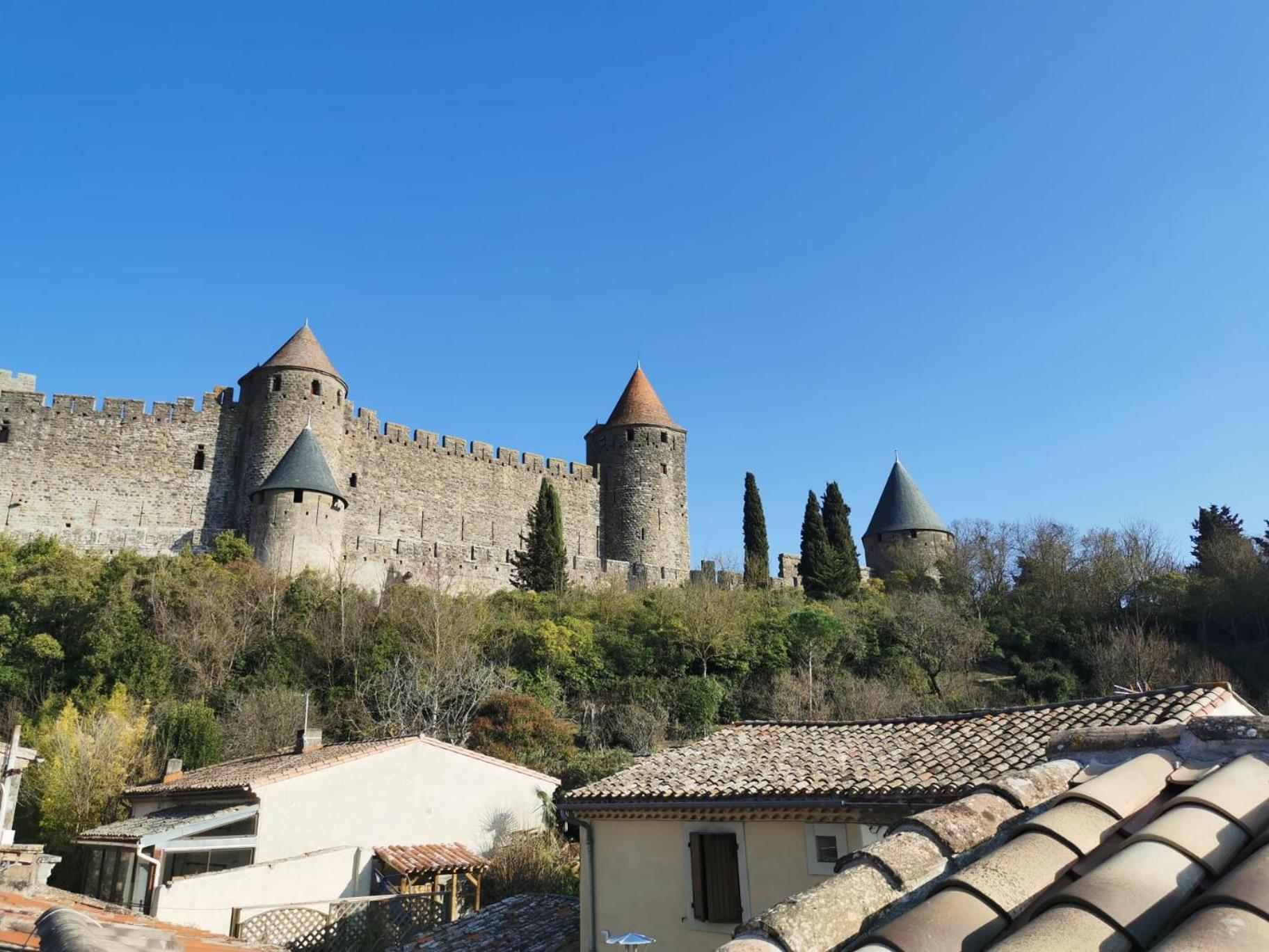 Cite Medievale- Le Remp'Art - Tout Confort - Acces Direct Pietons - Parking Gratuit Carcassonne Esterno foto